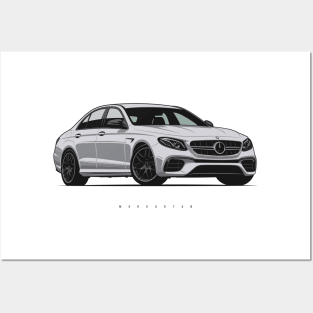 Merc E63 W213 Posters and Art